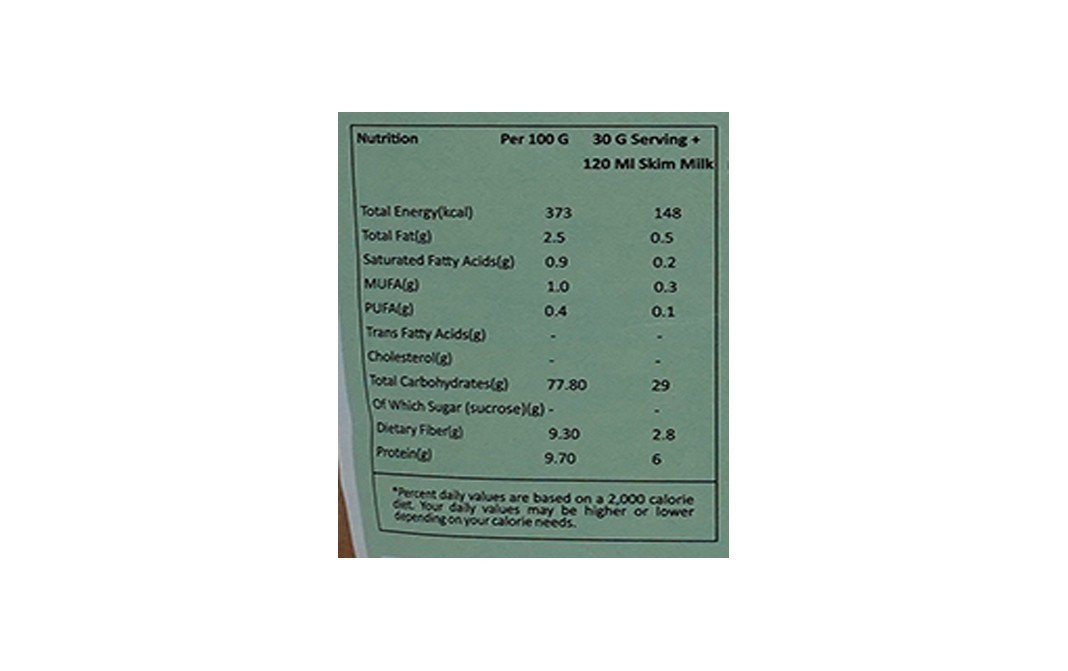 Kiwi Kisan Window Breakfast Cereal Diet Millet Muesli   Pack  200 grams
